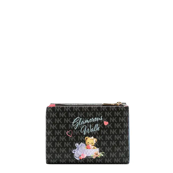 249165-EC Novčanik fashion NIKKY GlamorousWalkBlack FW26 13x9,5x2cm NK25055-GWK-BK P48