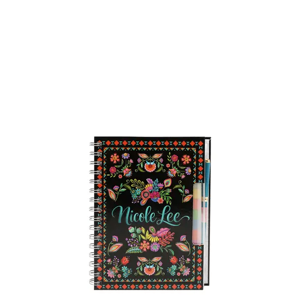 249185-EC Notes spiralni s kem. olovkom NL Keep Dreamin FW26 17x21x2cm NT8001-KDG P48