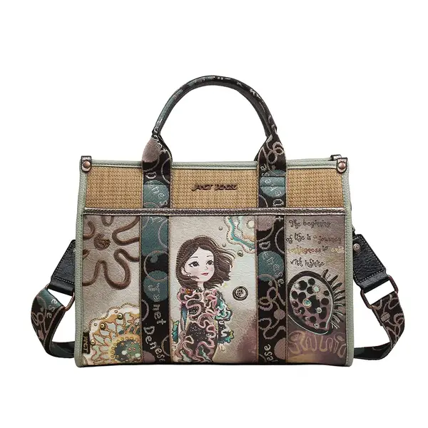249297-EC Torba fashion Janet FW26 Under The Sea 33.5x13x26cm J-175A P14