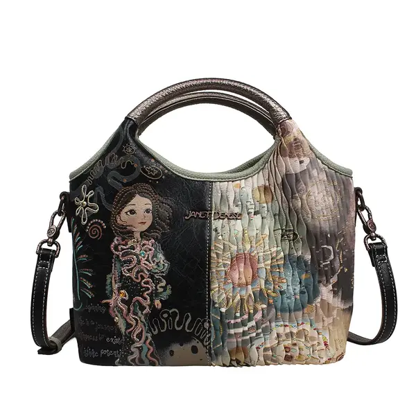249304-EC Torba fashion Janet FW26 Under The Sea 28.5x12x27.5cm J-218 P12