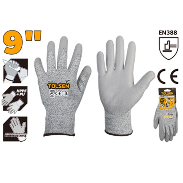 TO45040 RUKAVICE RADNE OTPORNE NA REZANJE 9"