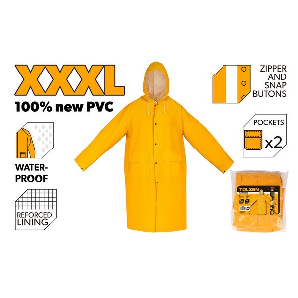 TO45100 KIŠNA KABANICA XXXL