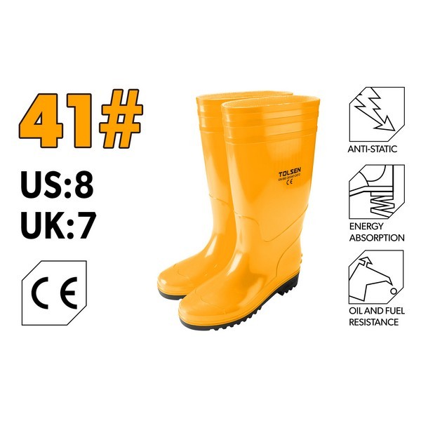 TO45126 ČIZME PVC ŽUTE BR. 41