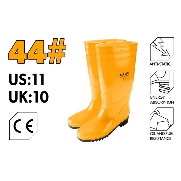 TO45129 ČIZME PVC ŽUTE BR. 44