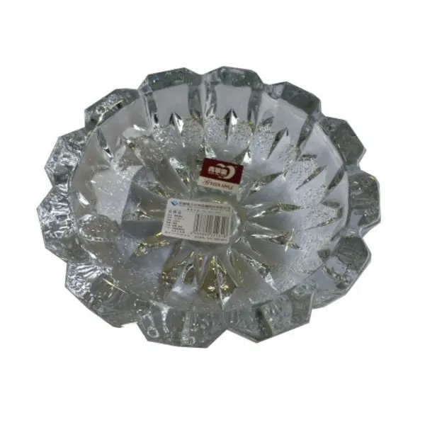 YWD3-8054-3 PEPELJARA STAKLENA OKRUGLA 16 CM