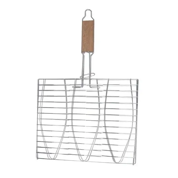 YWF3-16227-6 MREŽA ZA ROŠTILJ RIBA 28X28CM
