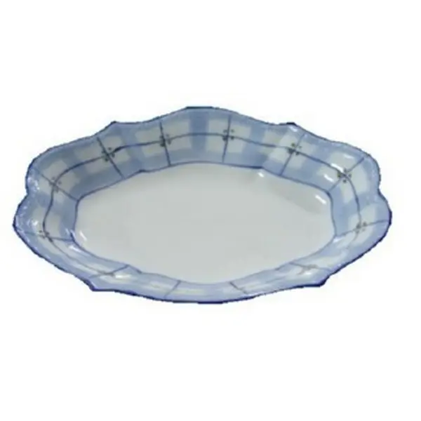 ZCJY3075-B PLADANJ OVALNI DUB. DEKOR 25X17.5CM
