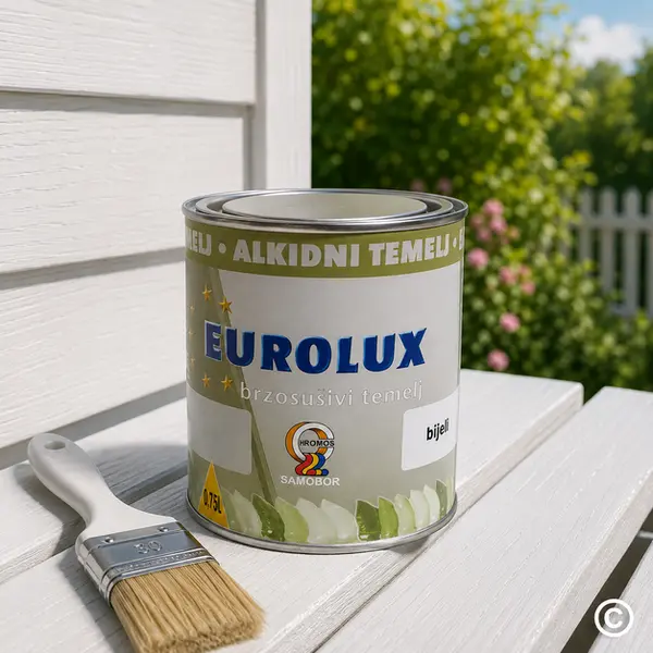 CS996963 EUROLUX TEMELJ BIJELI BRZOSUŠIVI 0,75 L