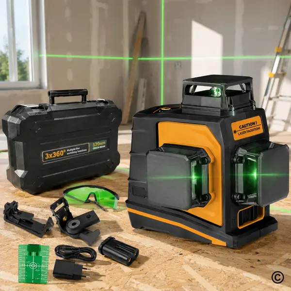 TO35155 LASERSKI NIVELIR 3D DO 30 M