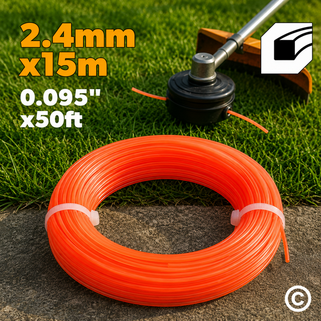 TO77655 NIT ZA TRIMER ČETVRTASTI 2,4 MMX15 M