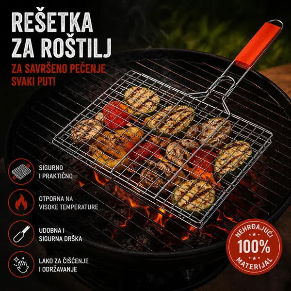 YWF3-16227-4 MREŽA ZA ROŠTILJ 39X29
