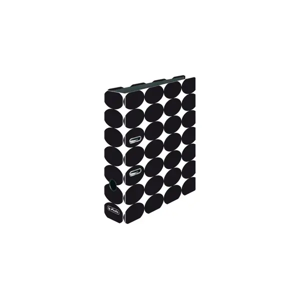 50040087 Registrator A4 široki samostojeći maX.file Just Black Herlitz