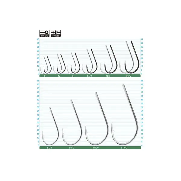 Owner1 Udica OWNER AKI Twist Hook, 1/0