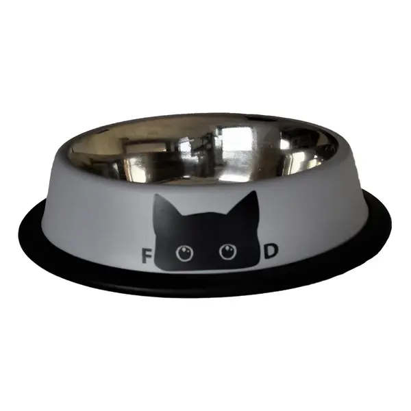 GACHAT_91_000 Inox Posuda 0,24l Bobby Chat siva
