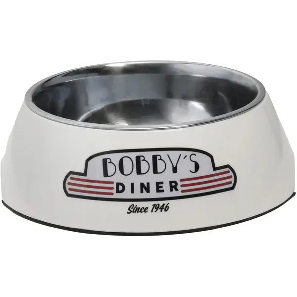 GADINE_10_S Inox Posuda 0,45l Bobby's dinner bijela