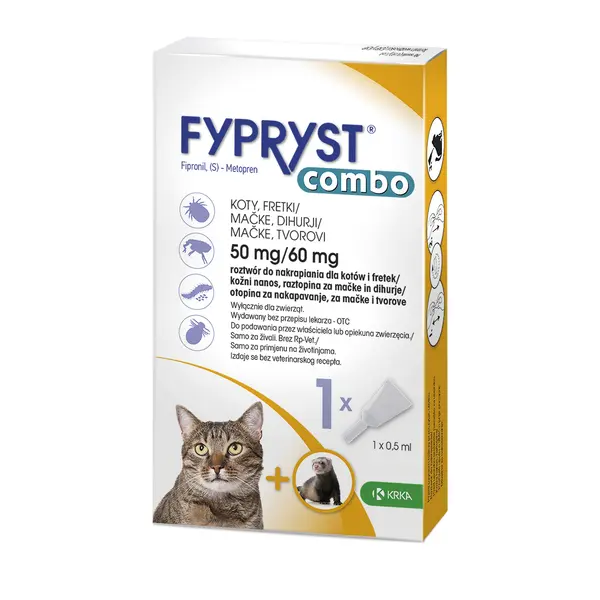 Fypryst Combo Mačke 0.5ml 1/1