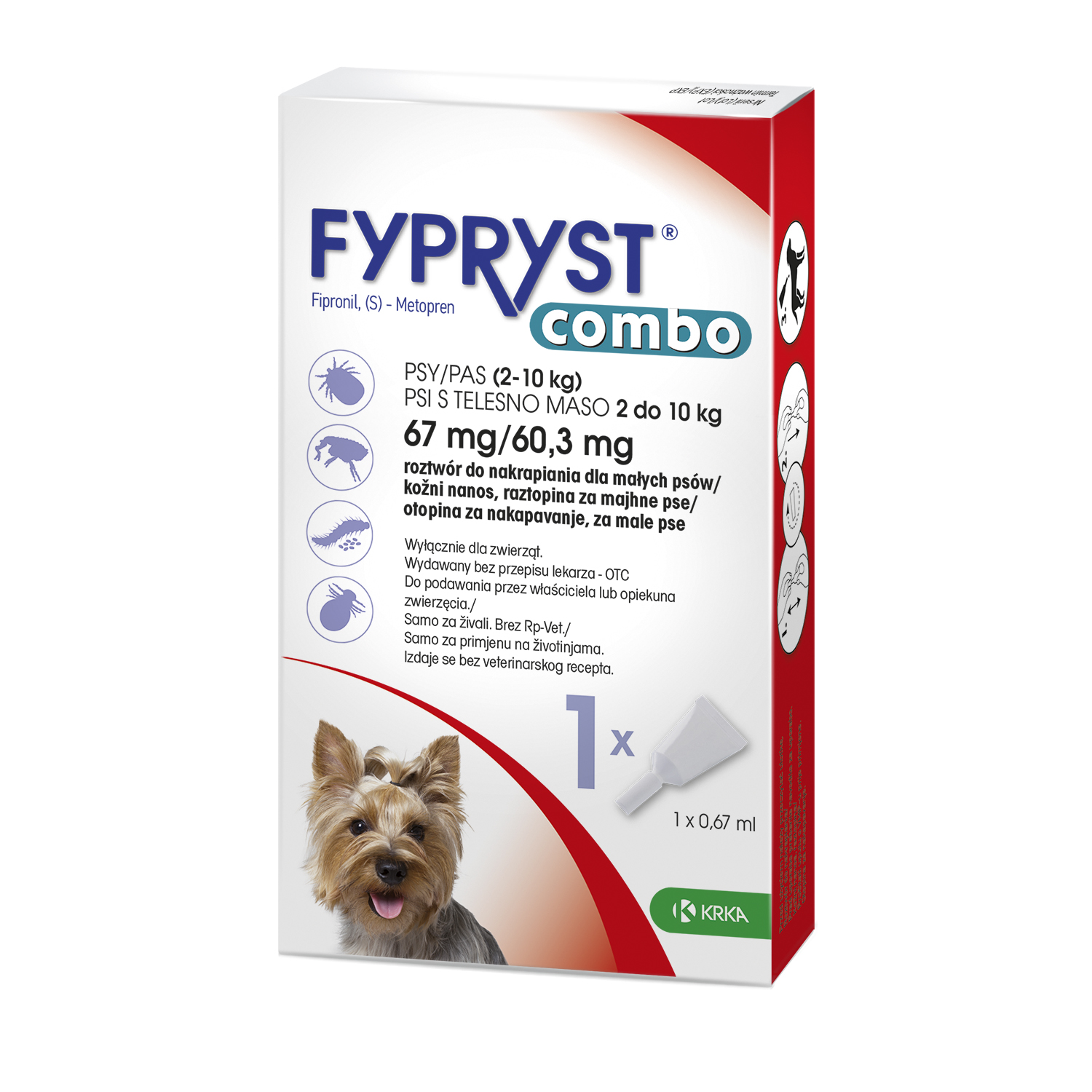 Fypryst combo 2-10kg 0.67ml S 1/1