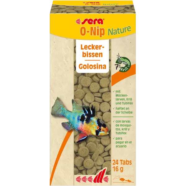 45446 (00420) Sera O-Nip Nature 24 Tabs 16g