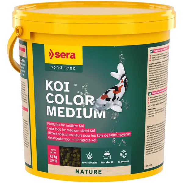 46438 (07022) Sera KOI Color nature MD 3800ml 1300g