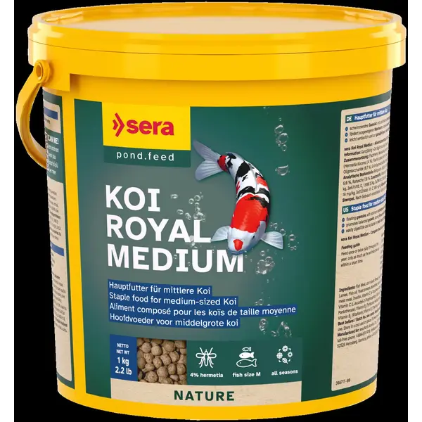 46463 (07117) Sera KOI Royal nature MD 3800ml 1000g