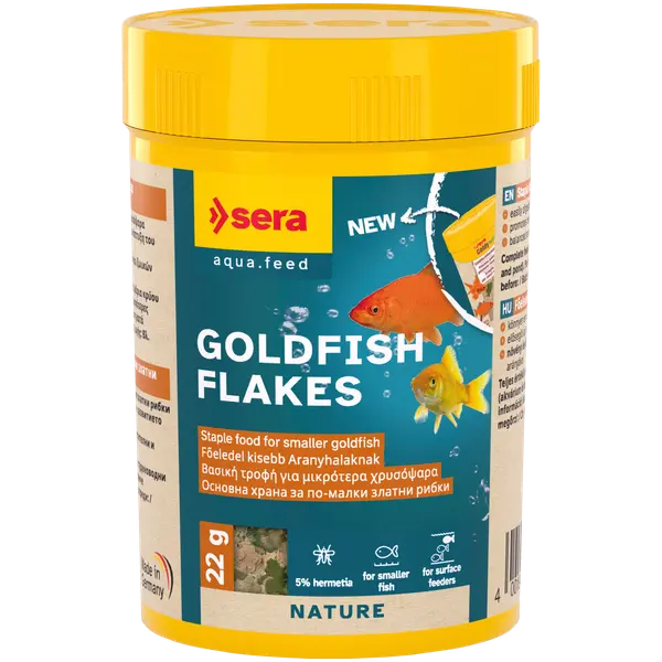 48100 (32247) Sera Goldfish flakes 100ml 22g (Nature)
