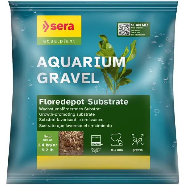 44121 (03378) Sera Floredepot substrate 2,4 kg vrećica