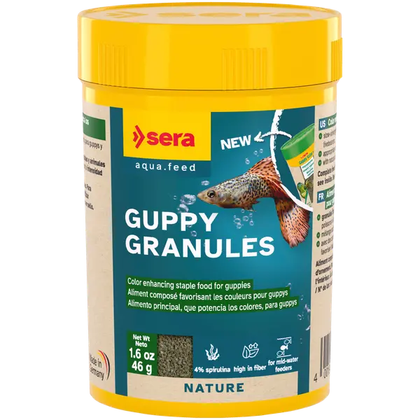 48516 (00710) Sera Guppy granules 100ml  46g (Nature)