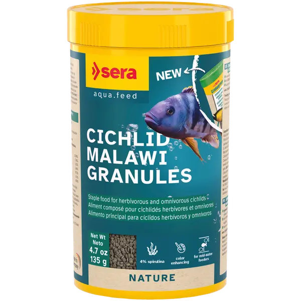 48562 (00392) Sera Cichlid Malawi granule 250ml 135g