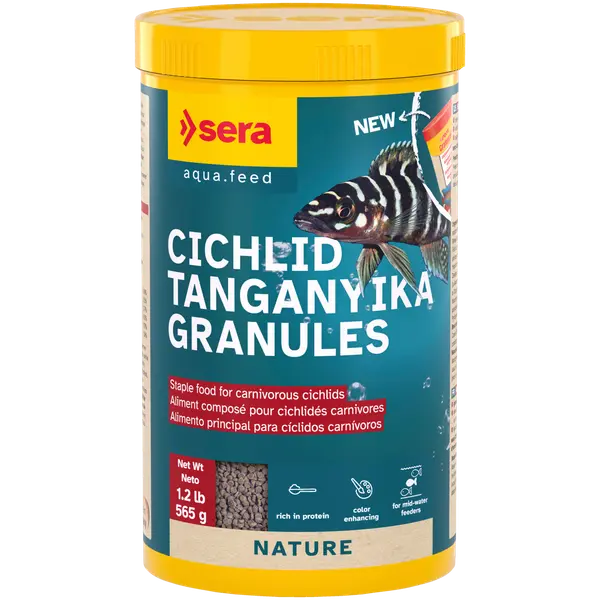 48595 (00406) Sera Cichlid Tanganyika granule 1000ml 565g