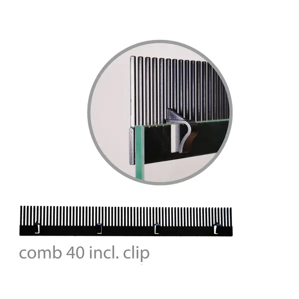 AM418.07 Aqua Medic Overflow comb 40cm 10/12mm