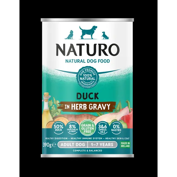MPF1DNAT1101 Naturo Grain&Gluten Free 390g patka 1/12