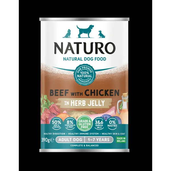 MPF1DNAT1301 Naturo Grain&Gluten Free 390g gov/pile 1/12