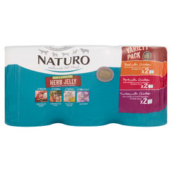 Naturo Grain&Gluten Free 390gx6 mix u želeu