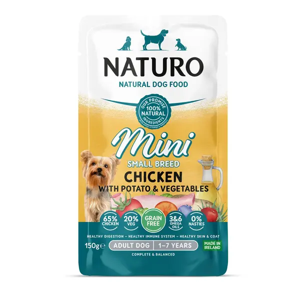 MPF8DNAT0108 Naturo Mini vreć. 150g Grain Free pile/krumpir 1/8