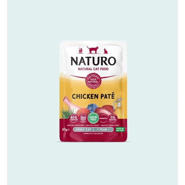 MPF8CNAT0212 Naturo Cat vreć. 85g pile paté 1/12