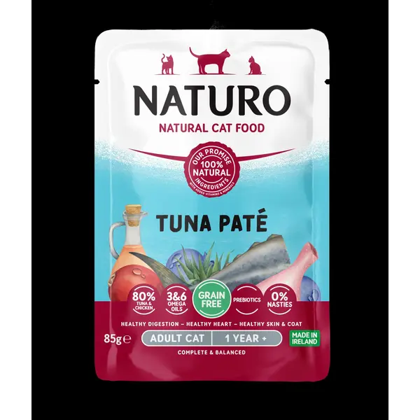 MPF8CNAT0412 Naturo Cat vreć. 85g tuna paté 1/12