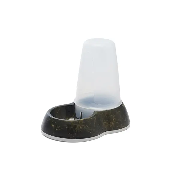 A8115-0103 Posuda Plastična Loop za vodu 1.5l Marble black gold