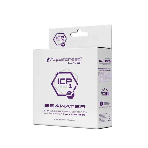 Aquaforest ICP Test 1 Seawater
