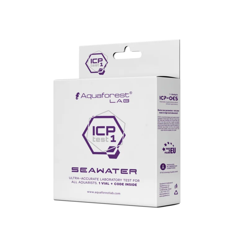 Aquaforest ICP Test 1 Seawater