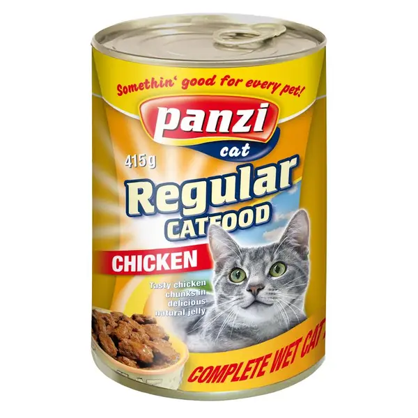 046-006 Panzi konzerva Regular cat 415g pile
