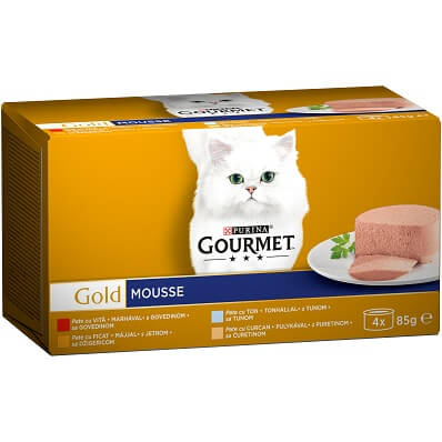 ASP Gourmet Gold Multi.4x85g Mouse 1/12