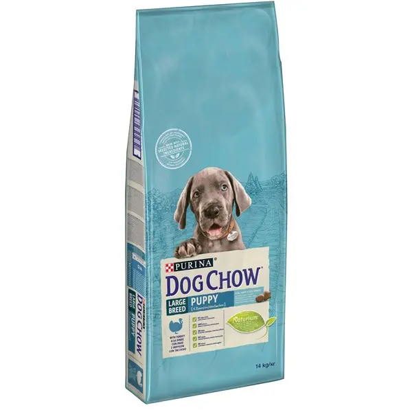 PURINA DOG CHOW Junior s puretinom – Suha hrana za štence velikih pasmina 14kg