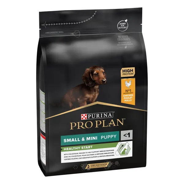 PRO PLAN® HEALTHY START, bogata piletinom, suha hrana za štene male i ekstra male veličine 3kg