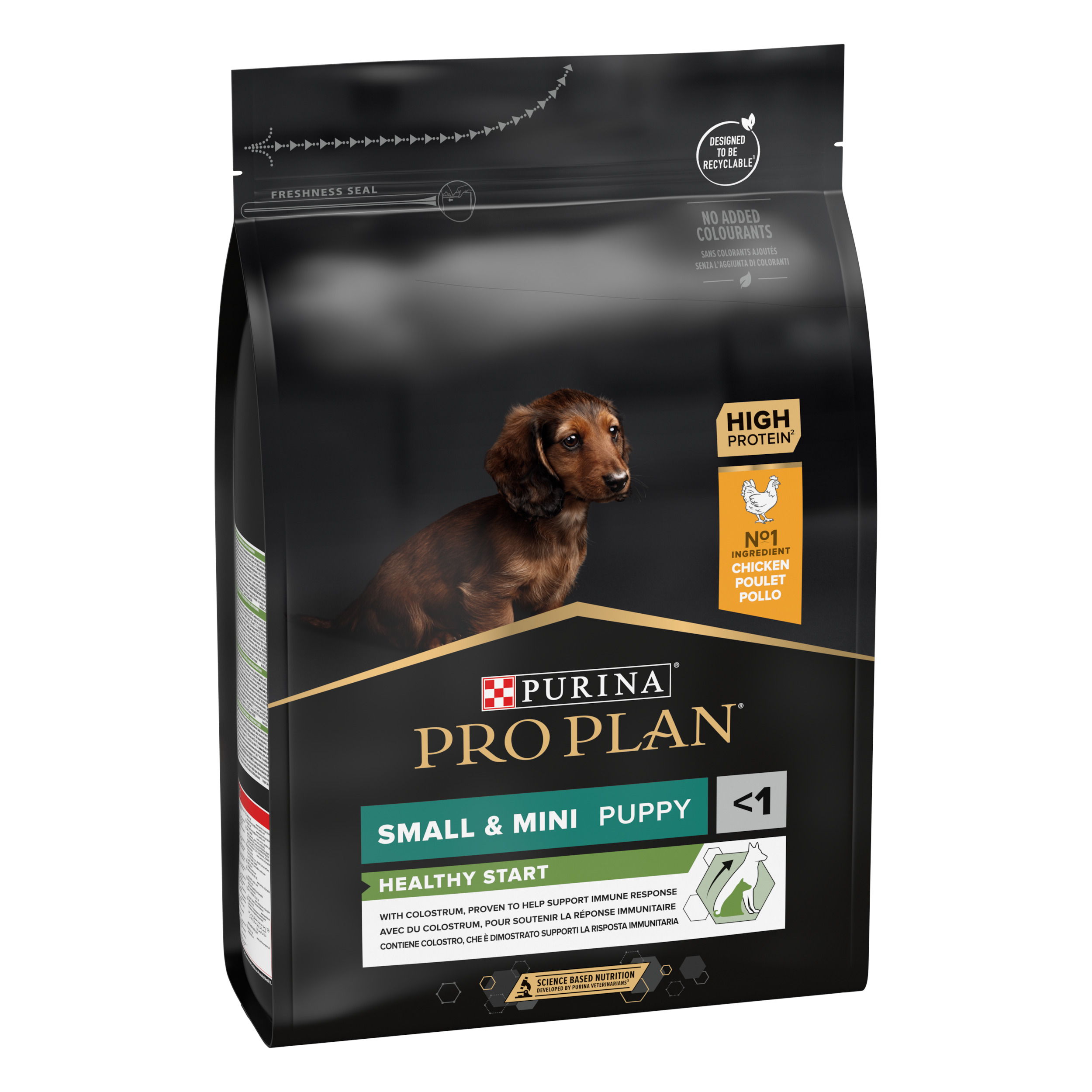PRO PLAN® HEALTHY START, bogata piletinom, suha hrana za štene male i ekstra male veličine 3kg