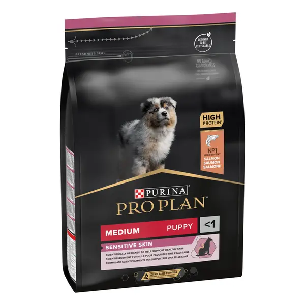 Pro Plan Puppy Medium Sensitive Skin 12kg