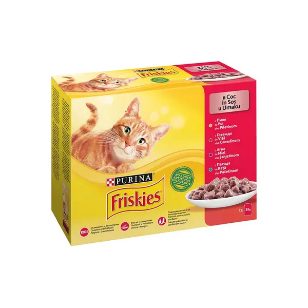 Friskies vrećica Multipack 12x85g Meso 1/6