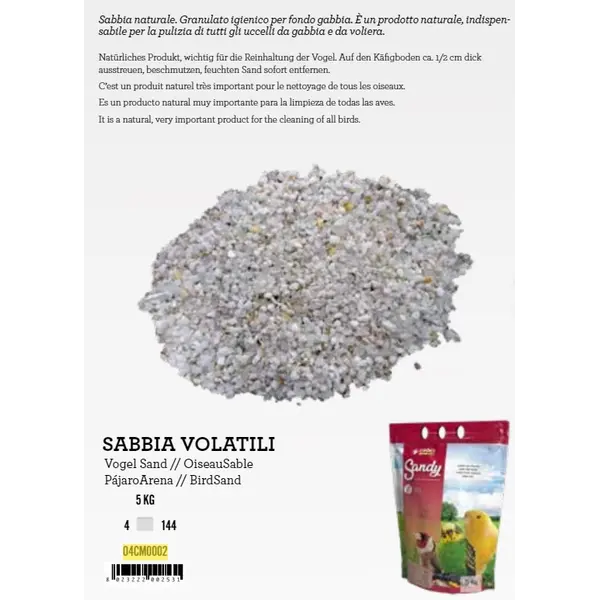 O4CM0002 Pijesak ptice 5kg Croci