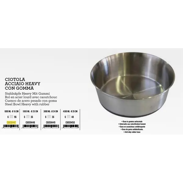 C6059449 Inox Posuda 3,00l 24cm TEŠKA