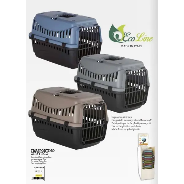 C6058833 Transporter Gipsy ECO 44x28,5x29,5cm plast. vrata