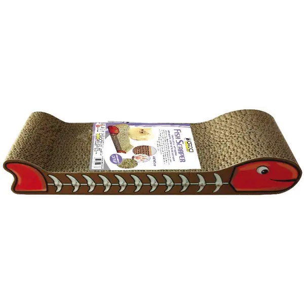 C6020977 Grebalica 44x14x7cm Karton Riba+Catnip